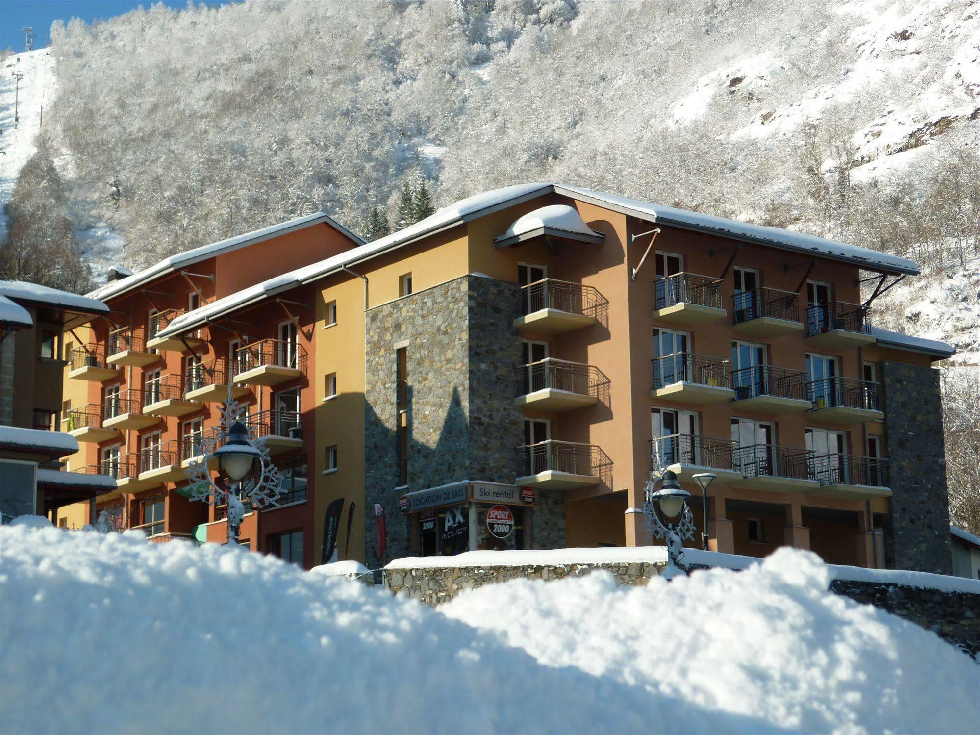 Résidence Néméa Les Grands Ax Ax-les-Thermes Exterior foto